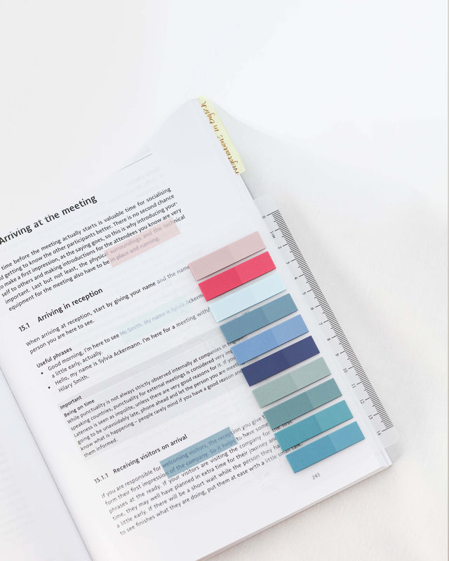 Blue Blush | Haftstreifen | Haftnotizen | Sticky Notes