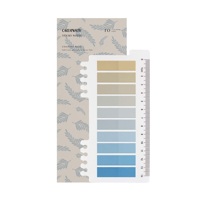 Sunflower Sky | Transparent Haftnotizen | Seitenmarkierer | Ästhetischer Haftstreifen |Full Color of Gradient