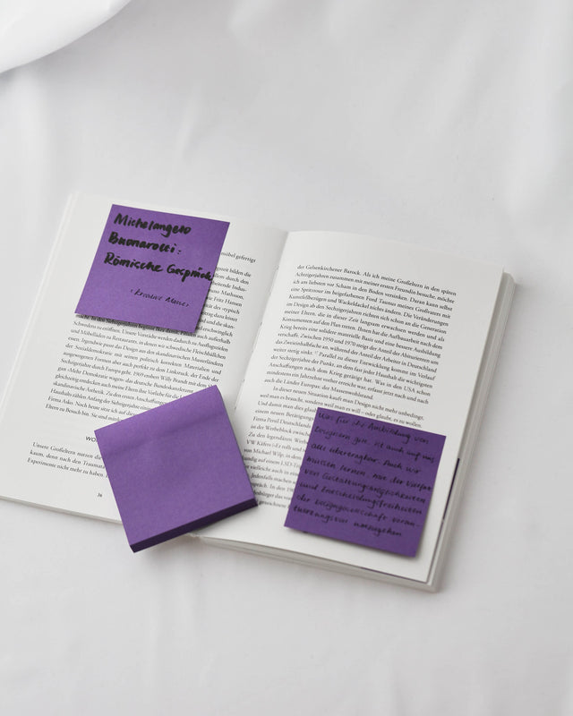 Velvet Amethyst Sticky Notes-Palette Collection 75mm x 75mm