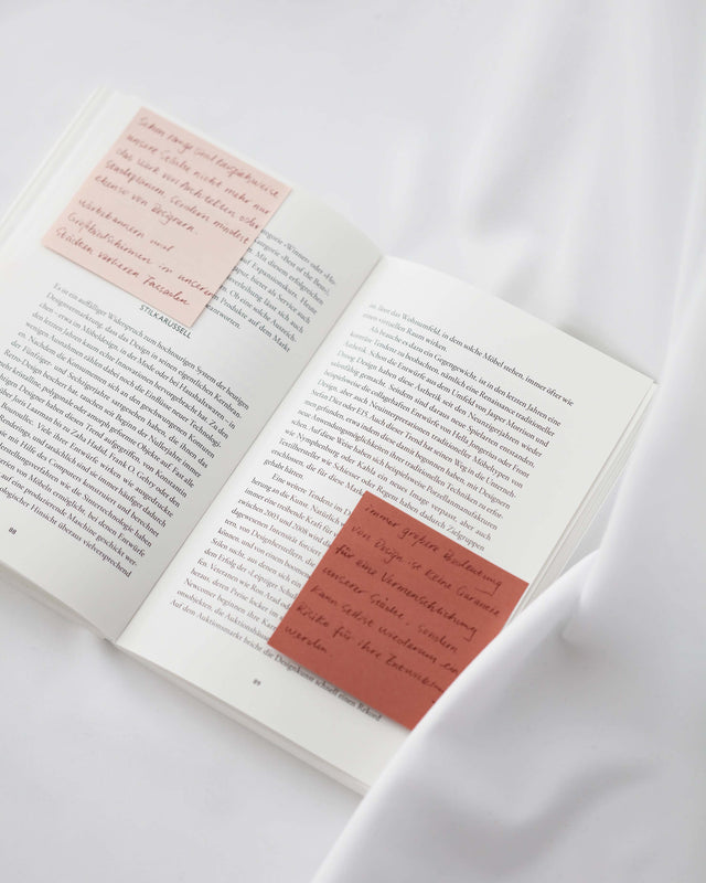 Vintage Red Sticky Notes - 75mm