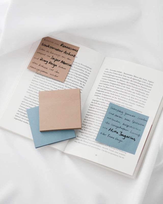 Vintage Brown Sticky Notes 75mm