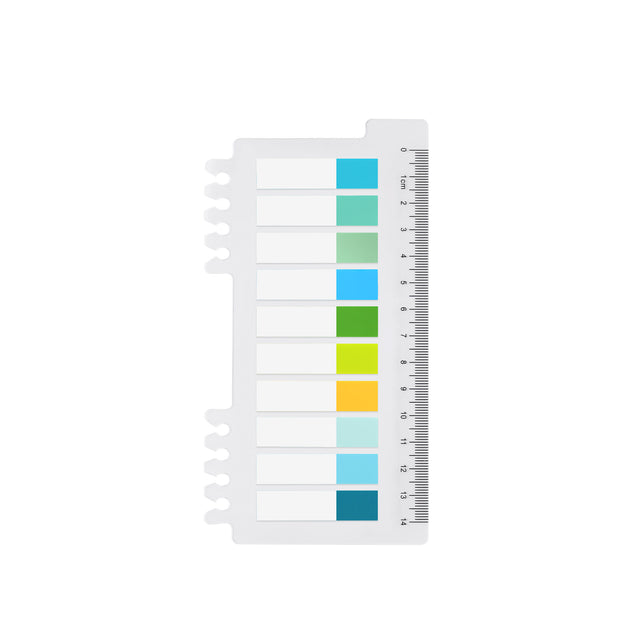 Emerald-Half | Haftstreifen | Transparente Haftnotizen | Sticky Notes
