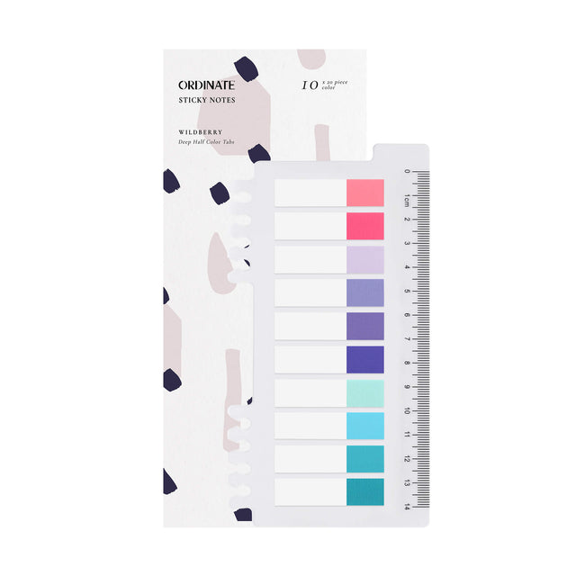 Wildberry-Half | Sticky Notes | Transparente Haftnotizen