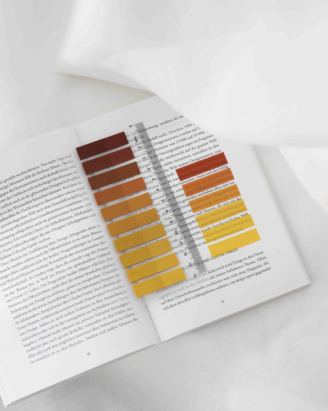 Caramel Amber | Haftnotizen Transparent | Book Tab |