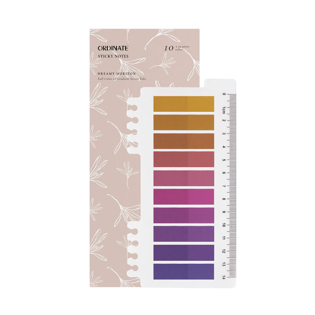 Champagne Plum | Sticky Notes | Transparent Haftnotizen | Full Color of Gradient