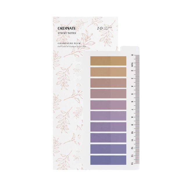 Champagne Plum | Sticky Notes | Transparent Haftnotizen | Full Color of Gradient