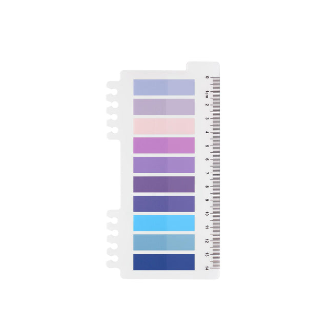 Mystic Purple | 10 Stile Haftmarker Index Tabs Klebezettel | Haftstreifen