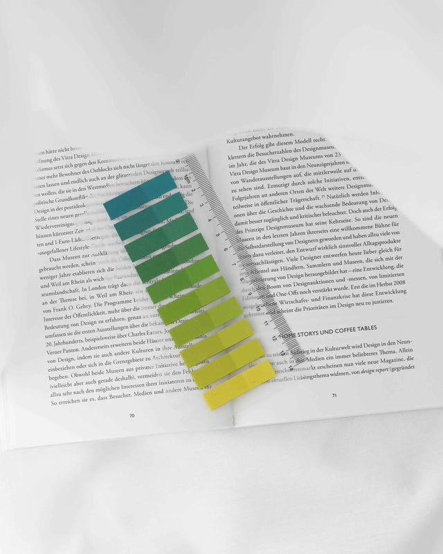 Sunburst Green | Sticky Notes | Transparent Haftnotizen