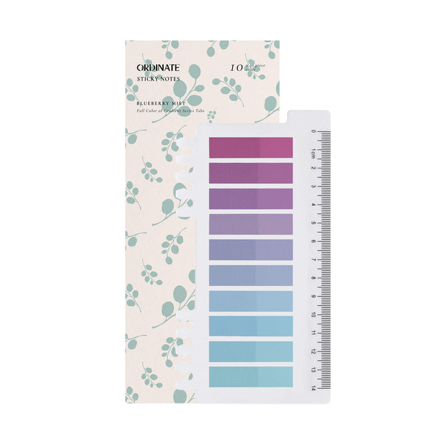 Blueberry Mist | Haftstreifen | | Full Color of Gradient | Sticky Notes