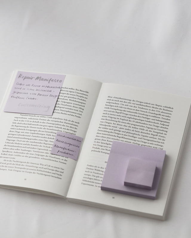 Misty Mauve Sticky Notes-Palette Collection 75mm x 75mm