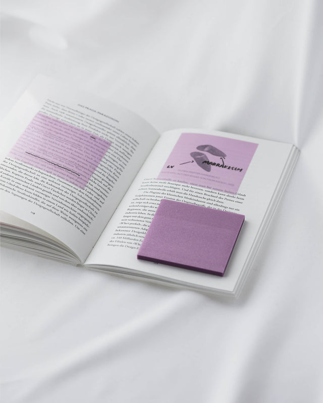 Light Purple | Sternenlicht Transparent Sticky Notes - 75mm | 50 Blätter