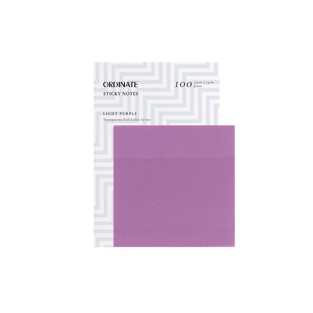 Light Purple | Sternenlicht Transparent Sticky Notes - 75mm