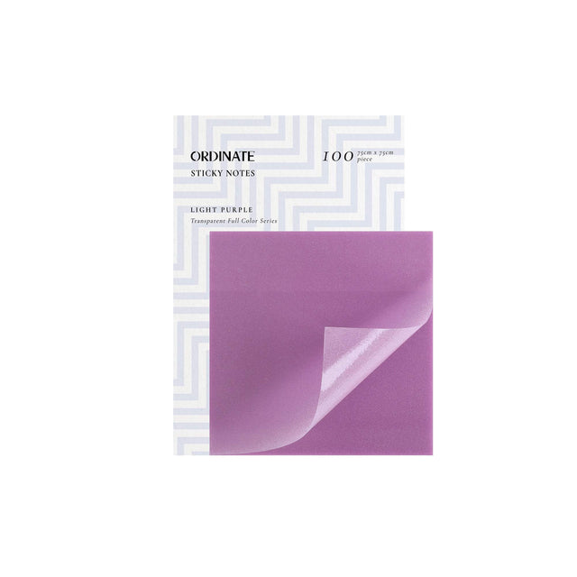 Light Purple | Sternenlicht Transparent Sticky Notes - 75mm