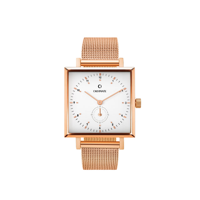 The Square | Rose Gold Watch